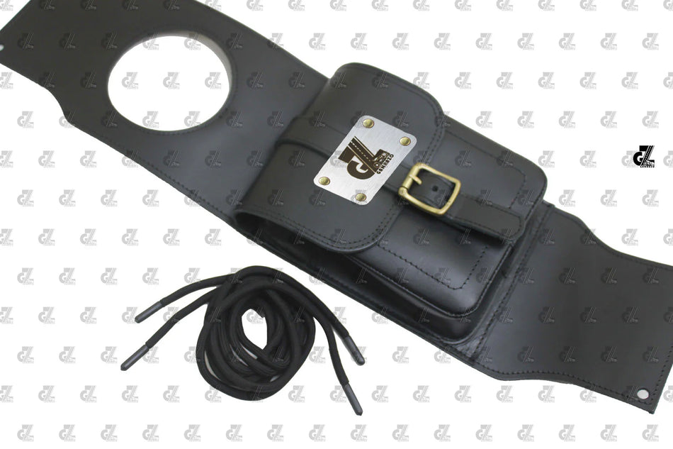 Leather Tank Strap Bag for Royal Enfield Continental GT & Interceptor 650