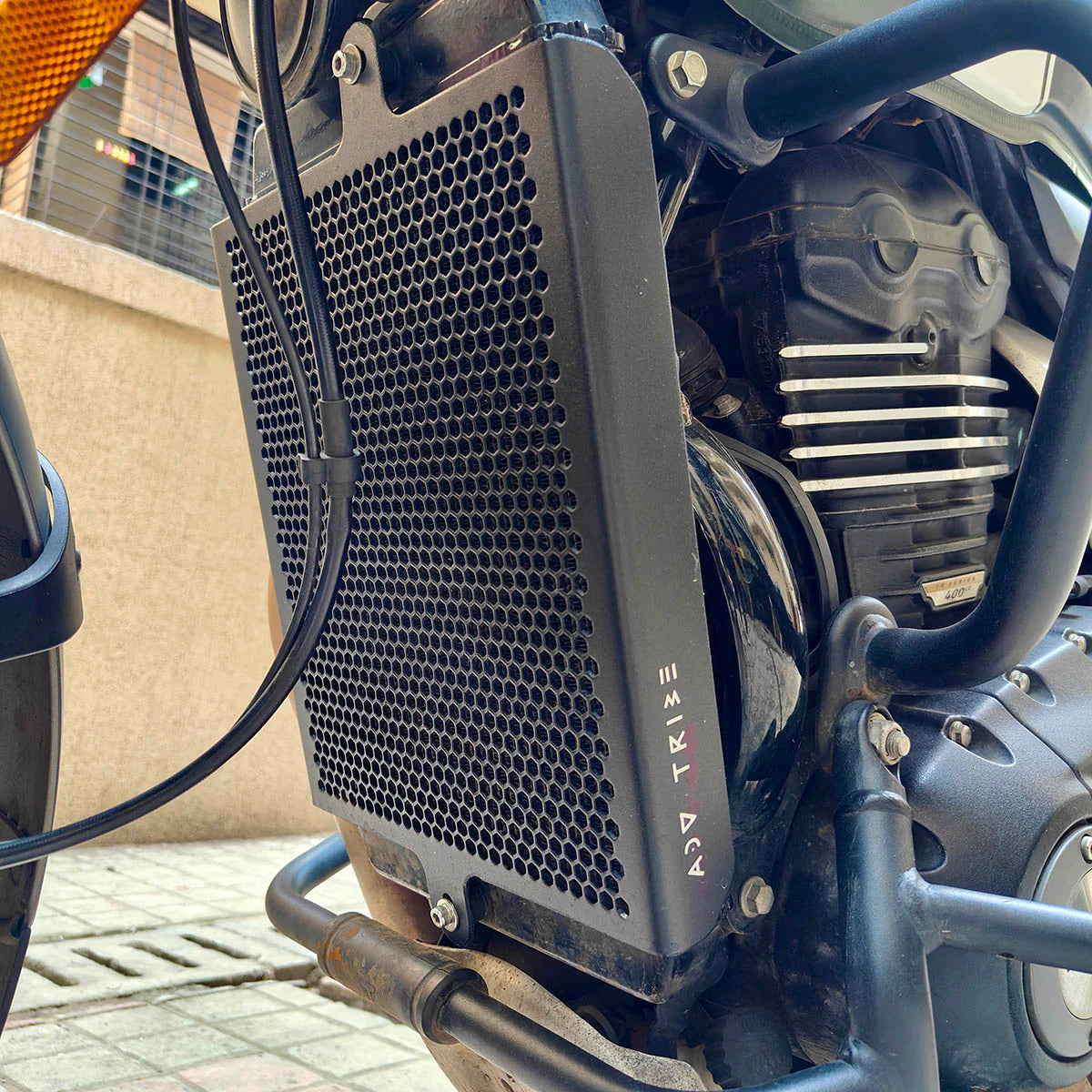Scrambler Radiator Radiator Guard for Triumph Scrambler 400X – Moto Marvels