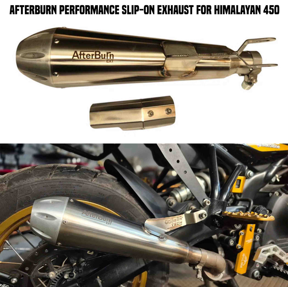 Afterburn Performance Slip-On Exhaust for Himalayan 450