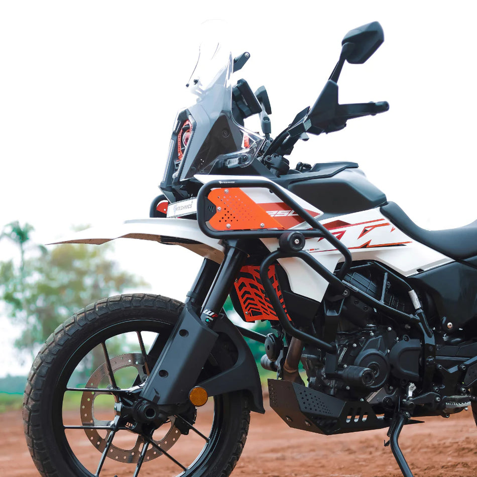Crashguard - Orange Plate For KTM 2025 ADV 250 / 390