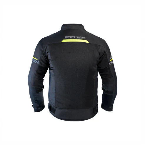 MOTO TORQUE VENTO RIDING JACKET NEON GREEN