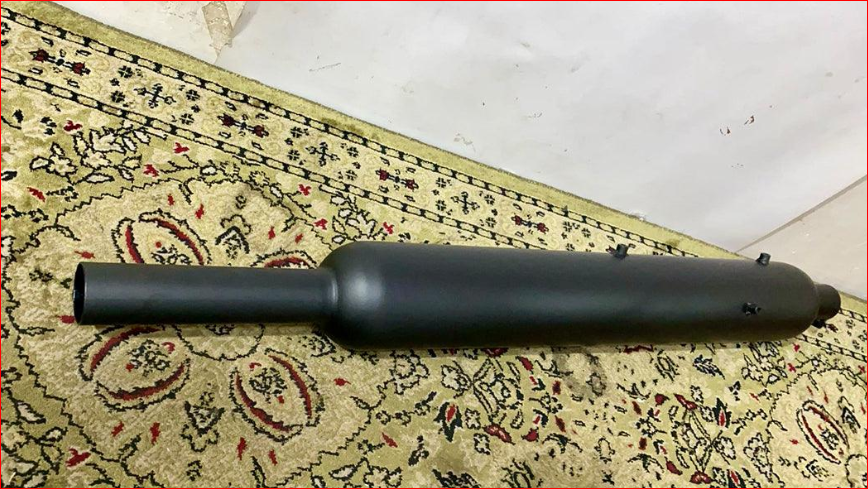 Long Punjab Small Pipe Silencer For classic , Standard ,Electra 350/500 R.E