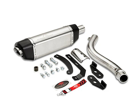 Red Rooster Exhaust Vertex Pro - Matte For Himalayan 450