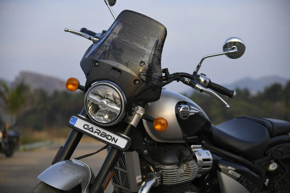 "WANDERER" Premium Windshield - Super Meteor 650 - Smoked