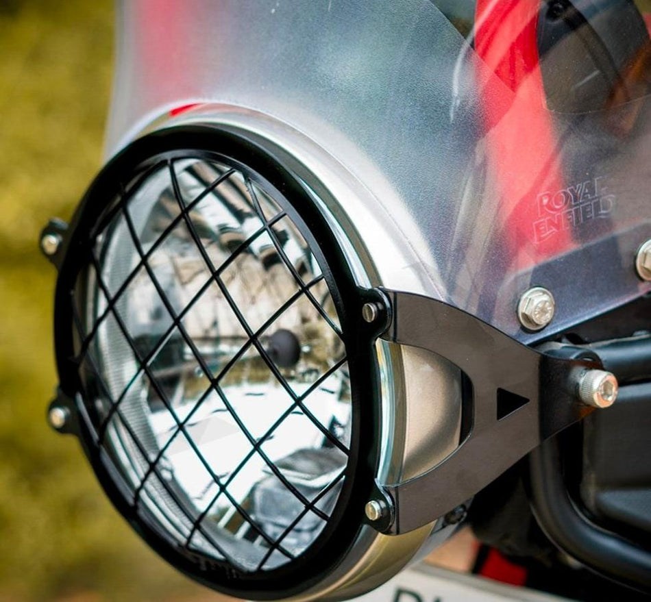 HEADLIGHT GRILL SS TYPE 0 BLACK HIMALAYAN (2016-2022)