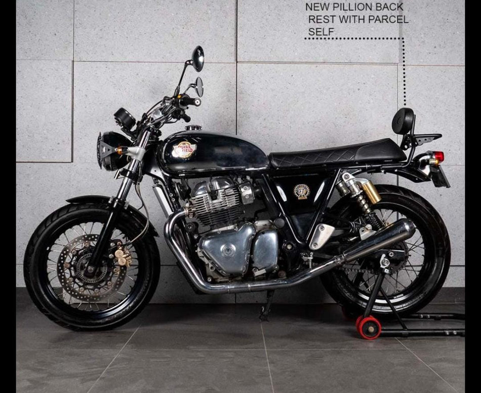 GT/INTERCEPTOR 650 NEW BACKREST WITH PARCEL SHELF MS