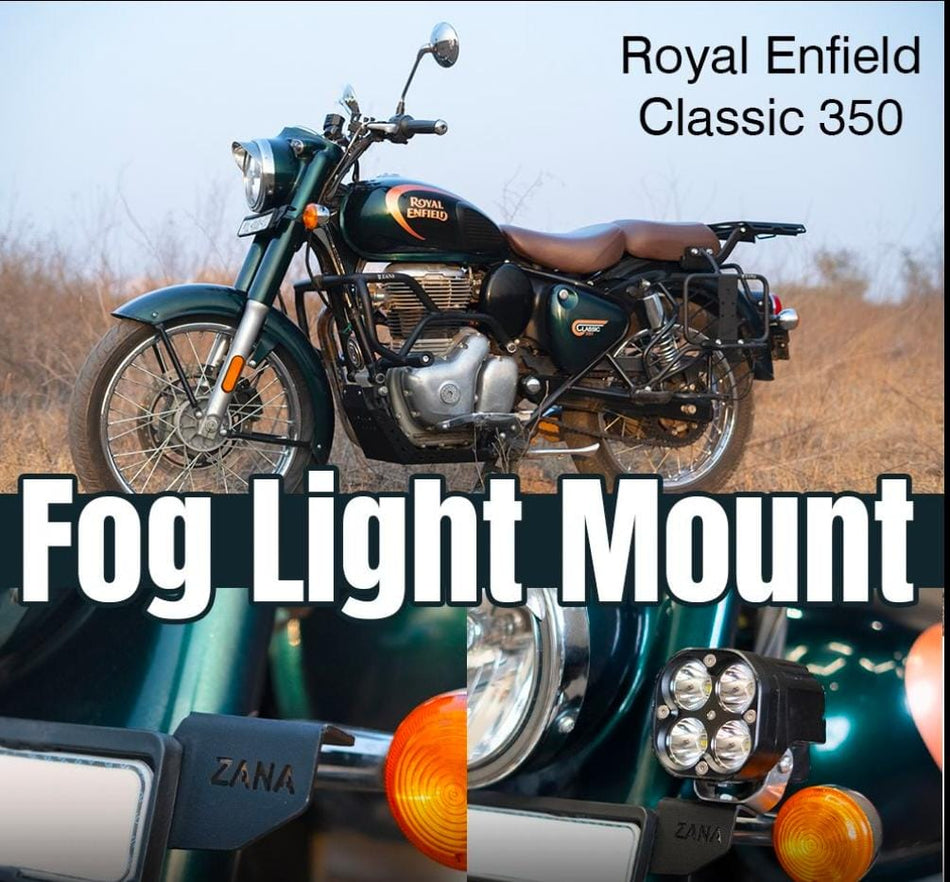 FOG LIGHT MOUNT MS FOR CLASSIC 350 REBORN