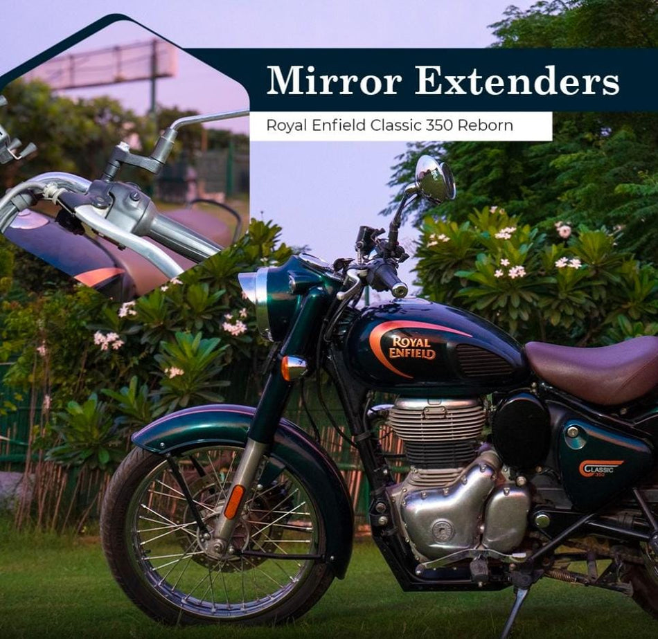 MIRROR EXTENDER ALUMINUM FOR CLASSIC 350 REBORN