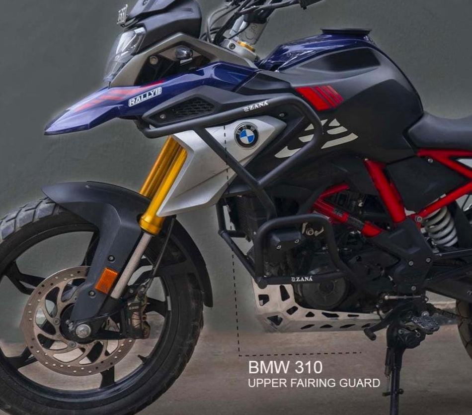BMW G310 GS UPPER FAIRING GUARD MS (BLACK)
