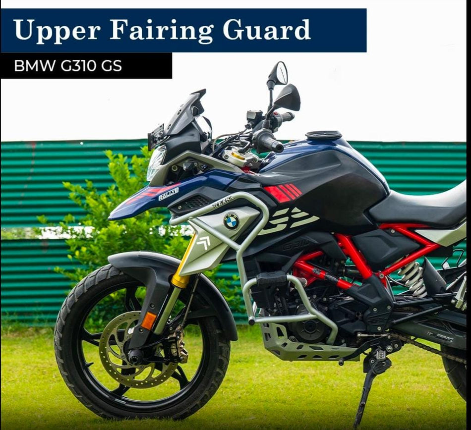 FOR BMW G310 GS UPPER FAIRING GUARD MS (SILVER)