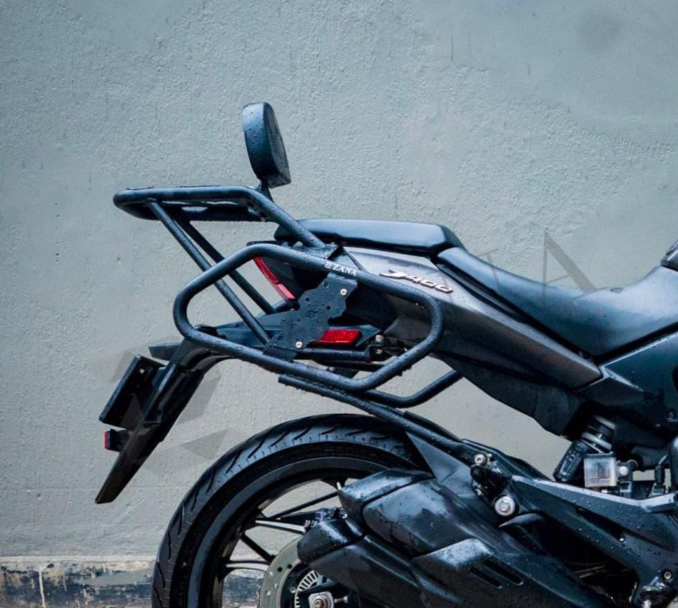 SADDLE STAY WITH JERRY CAN MOUNT FIT FOR BAJAJ DOMINAR 250/400