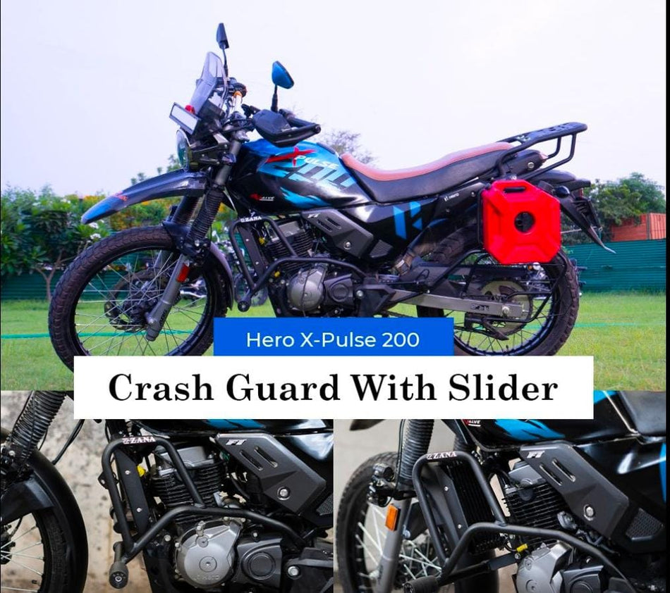 CRASH GUARD WITH SLIDER FOR HERO X-PULSE 200