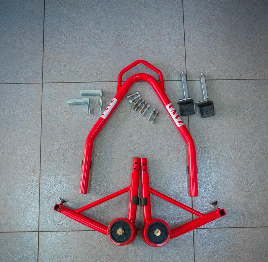 PADDOCK STAND FOR HERO  XPULSE 200 (GLOSSY RED COLOR)