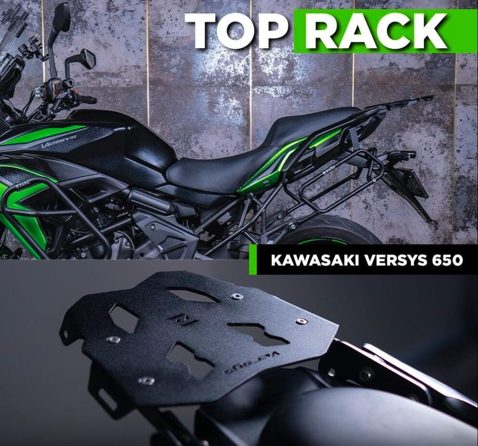Top Rack Plate Aluminium For  Kawasaki Versys 650