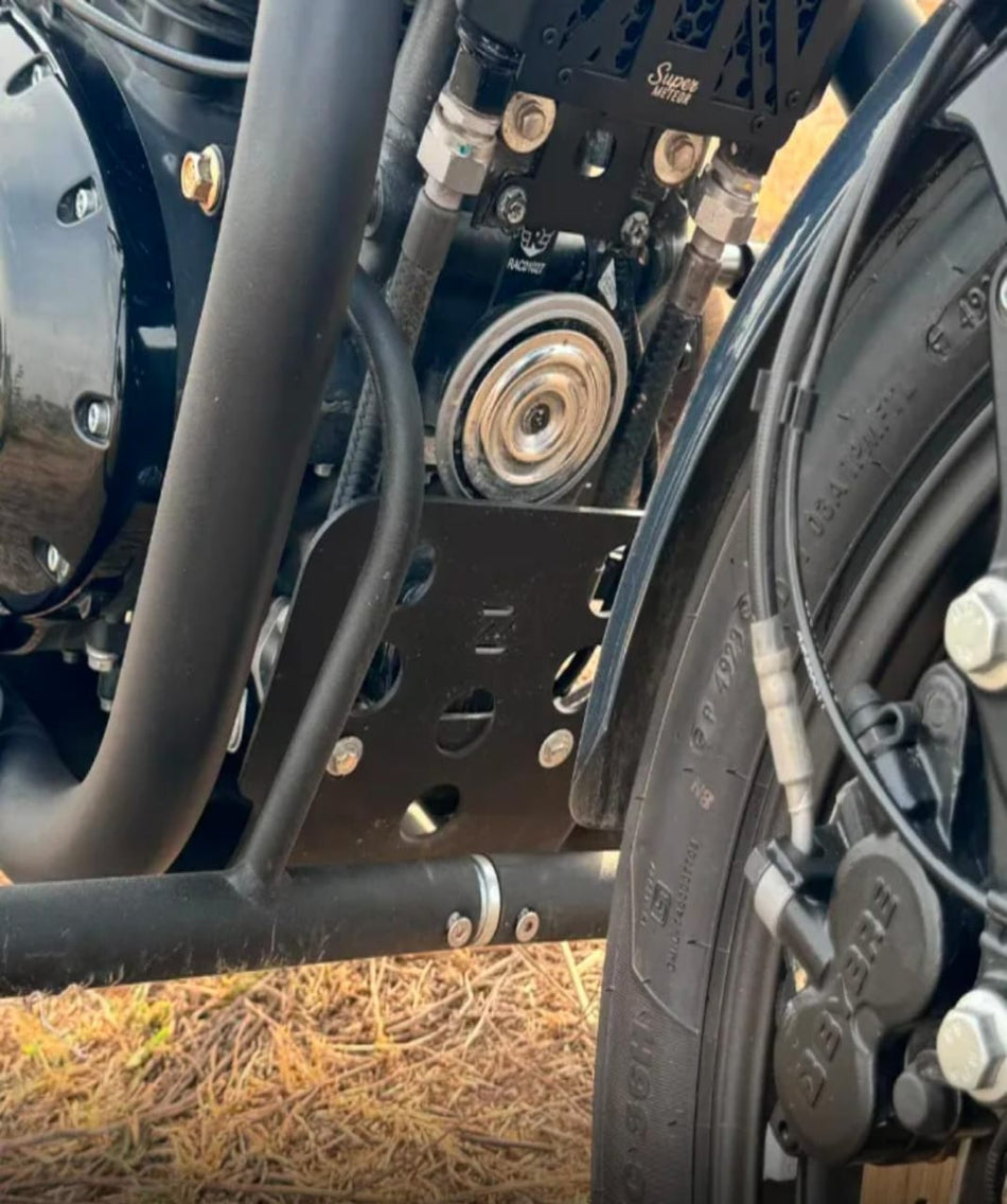Bash Plate For Shotgun 650 ( Black, Aluminum )