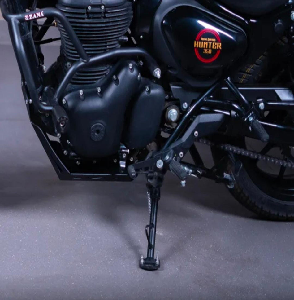 CRASH GUARD WITH SLIDER BLACK MS FOR ROYAL ENFIELD HUNTER 350