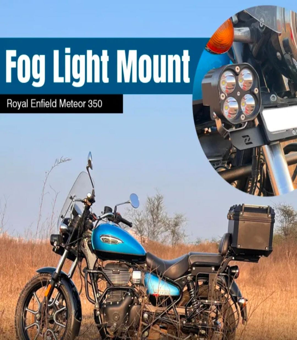 FOG LIGHT MOUNT MS FOR METEOR 350