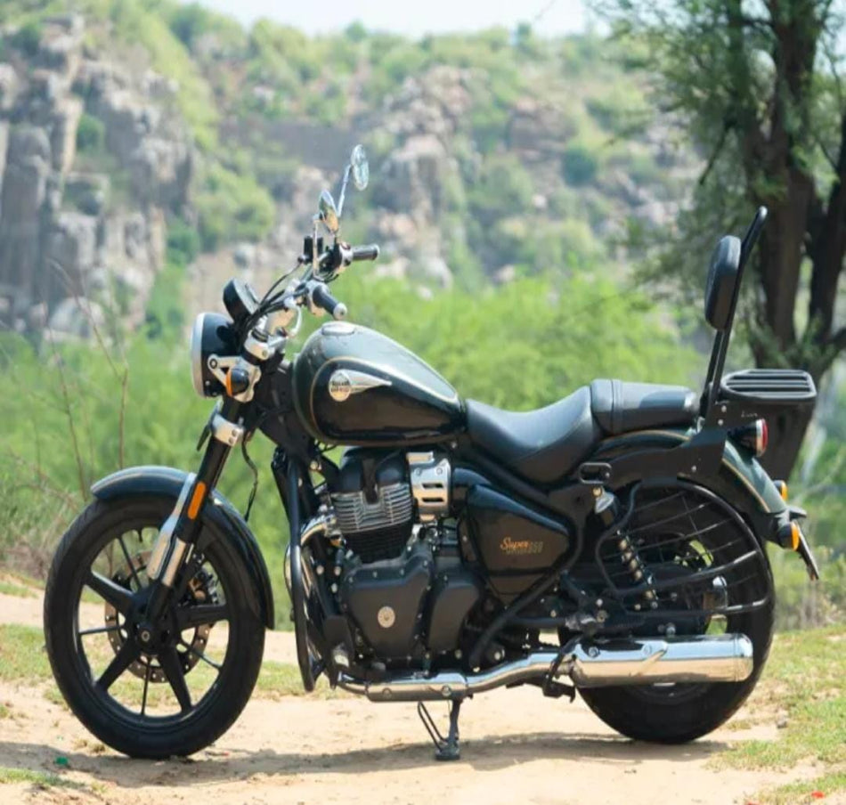 Side stand Extender Aluminum & SS For Royal Enfield super Meteor 650