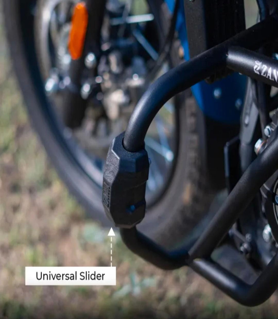 ENGINE FRAME COMPATIBLE WITH UNIVERSAL SLIDER ( ZI-8284) TEXTURE MATT BLACK SCRAM 411