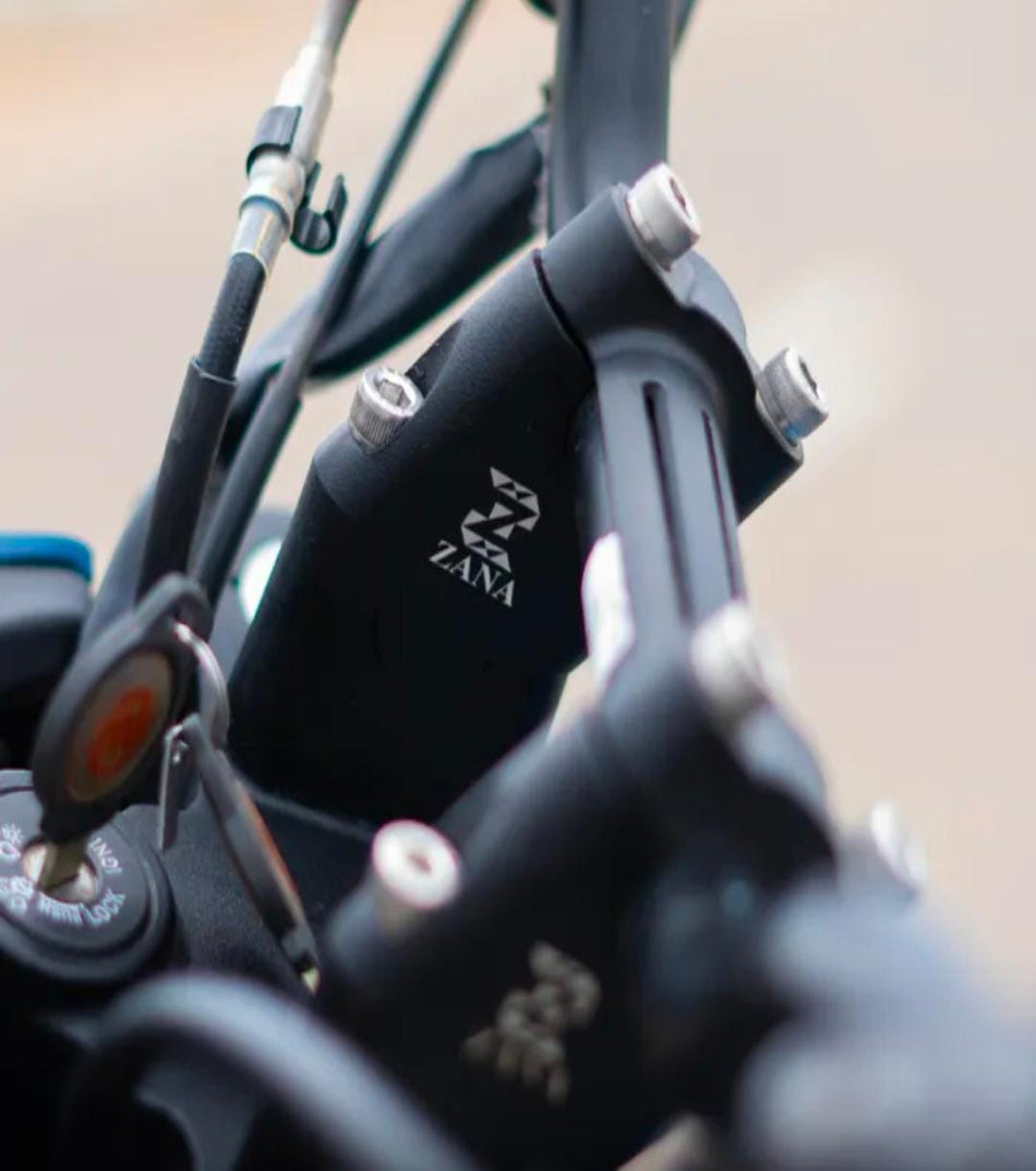 NEW ANGULAR HANDLE BAR RISER ALUMINUM FOR SCRAM 411