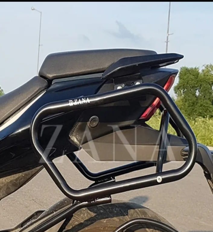 SADDLE STAY TEXTURE MATT BLACK FOR BAJAJ  DOMINAR 400  (2017-18)