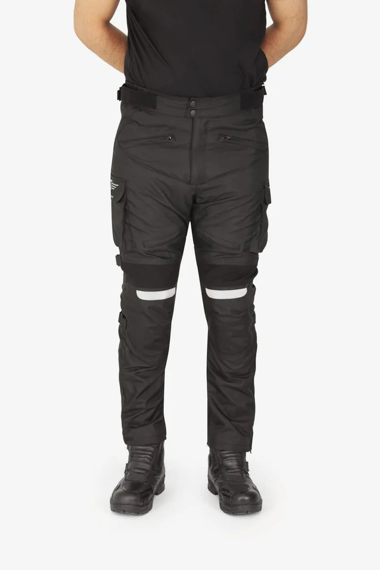 Lone Ranger Trotter Riding Trousers with Tail Bone Protector- Black