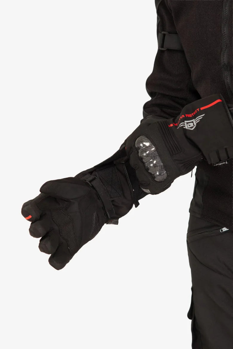 Lone Ranger Dryd V2 Waterproof Riding Gloves-Black