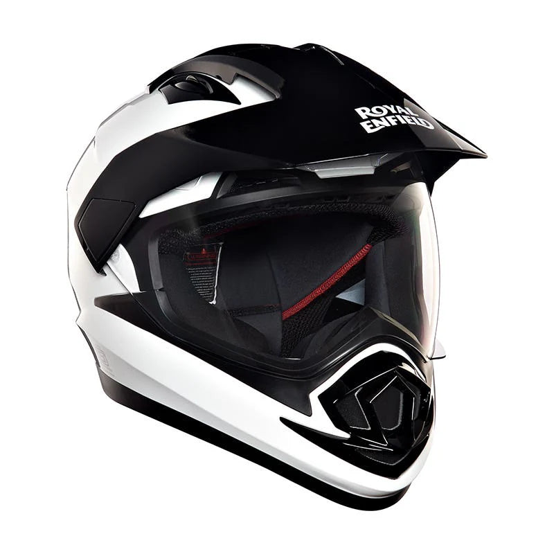 ROYAL ENFIELD ESCAPADE HELMET WITH CLEAR VISOR