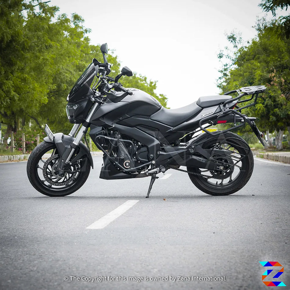 Zana- CRASH GUARD WITH SLIDER TEXTURE MATT BLACK DOMINAR 400250(2017-22)