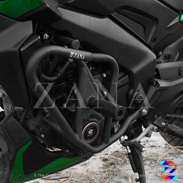 Zana- CRASH GUARD WITH SLIDER TEXTURE MATT BLACK DOMINAR 400250(2017-22)
