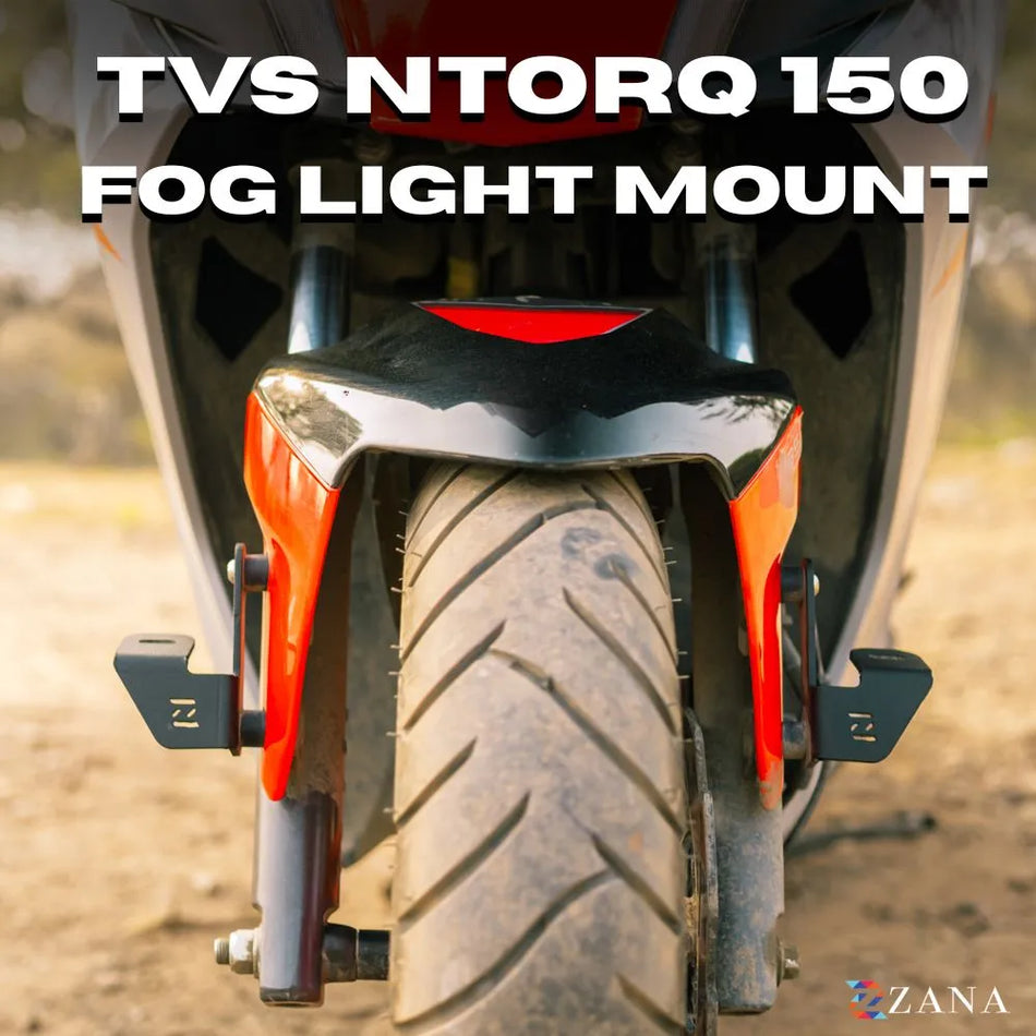 Zana-Fog Light Mount For TVS Ntorq 150