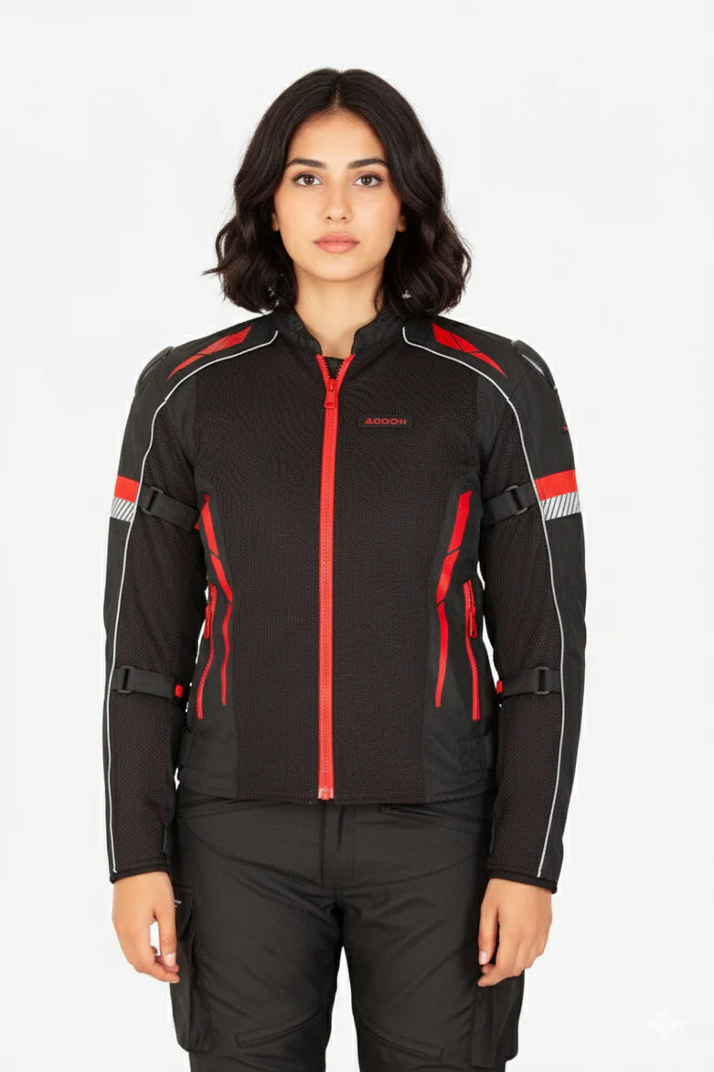 Women Addon Pro Jacket (blackred)