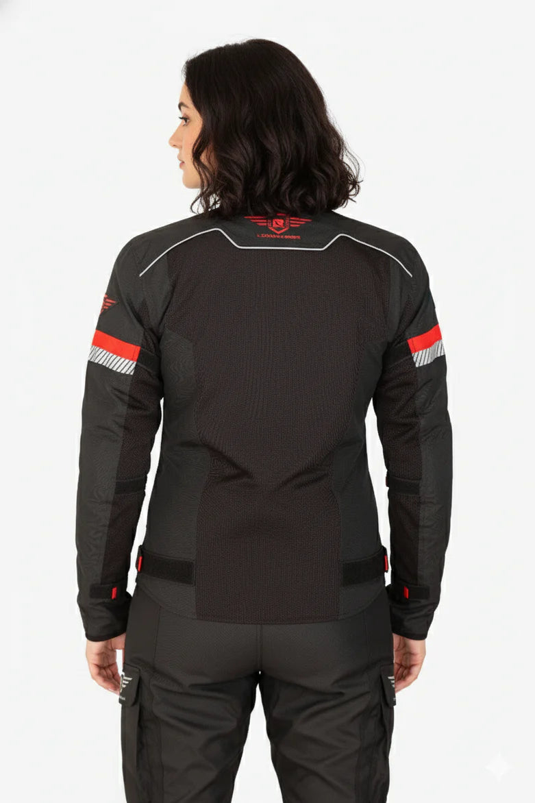 Women Addon Pro Jacket (blackred)