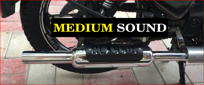 Indori Silencer With Classic Heat Shield For CLassic 350 | 500