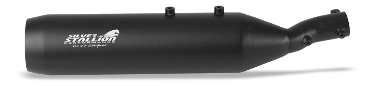 SILVER STALLION EXHAUST OUTLANDER  BLACK MATTE FOR BEAR 650
