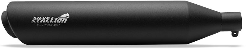 SILVER STALLION EXHAUST GOAN ( LATEST J SERIES ) BLACK MATTE FOR  REBORN  CLASSIC / METEOR 350 & GOAN Classic