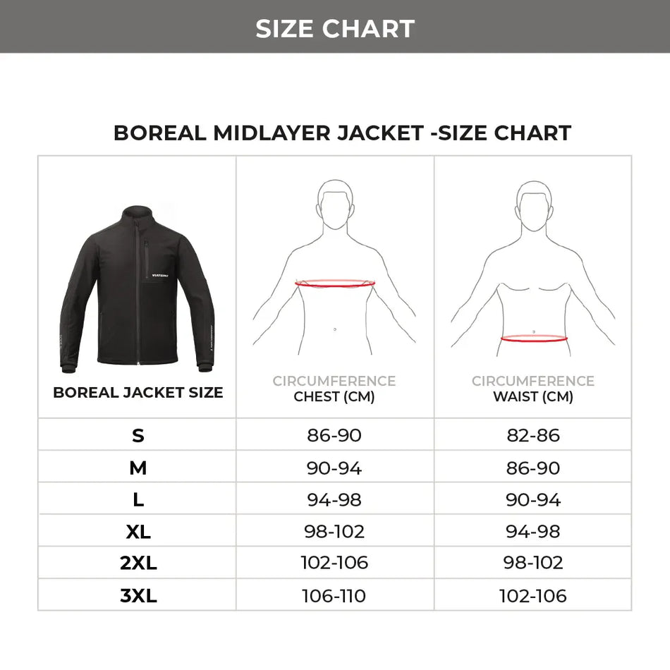 Boreal Mid-Layer Warm Jacket Olive