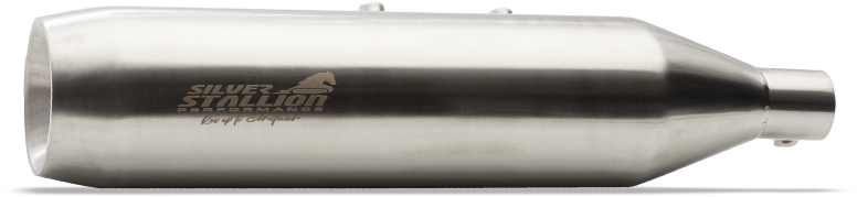 SILVER STALLION EXHAUST SPORTY PLUS ( J SERIES ) BRUSHED REBORN / CLASSIC & METEOR 350