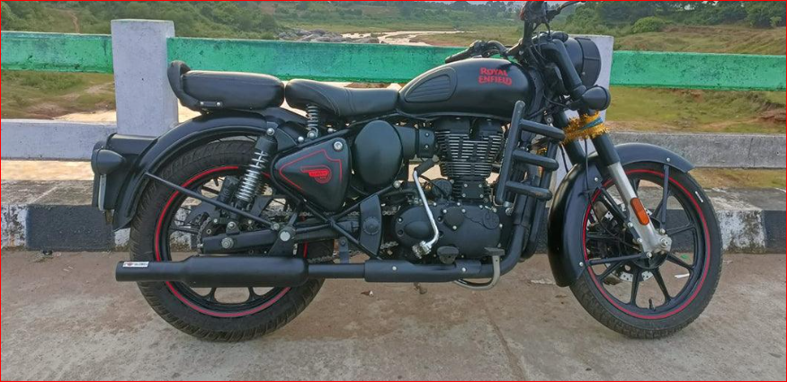 Short Bottle Black Ceramic Wool Silencer For R.E Classic 350/500 , Standard ,Electra