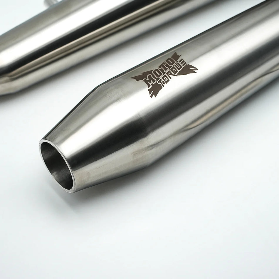 Bolt Pro Performance Exhaust (Matte) For Interceptor 650 & GT 650