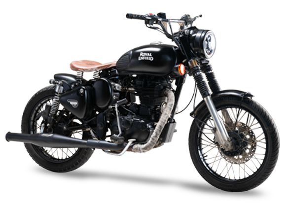 SILVER STALLION EXHAUST STURDY ( UCE ) BLACK MATTE  FOR CLASSIC & THUNDERBIRD