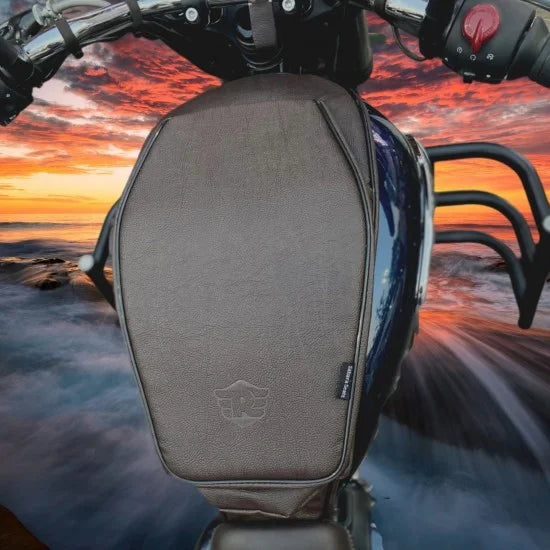 Tank Cover (Brown) (Full Flap ) For R.E Meteor 350 Fireball/Stellar/Supernova