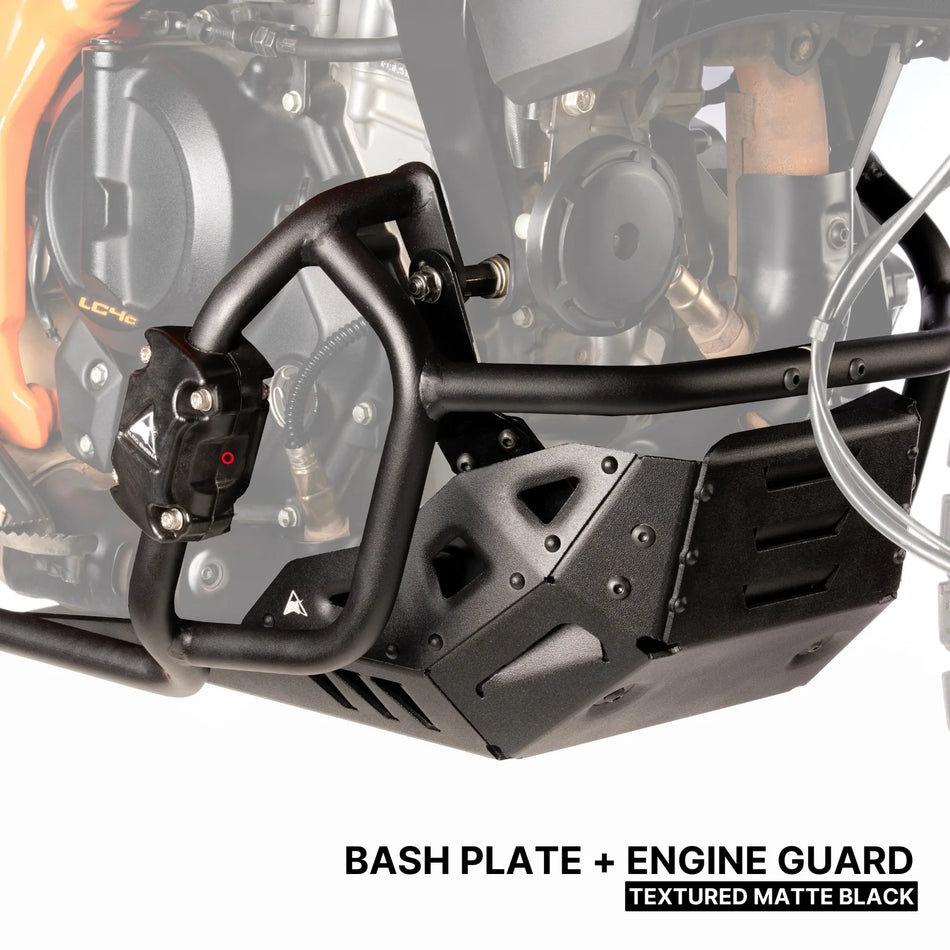Bash Plate + Engine Guard for KTM 390 Enduro R | Auto Engina