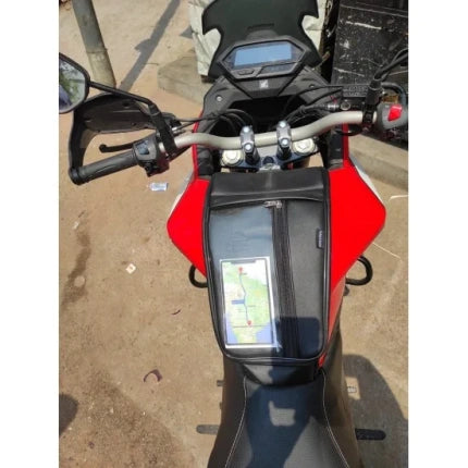 Tank Cover with Mobile Holder (Thick Flap – Large Space) For Honda CB200X