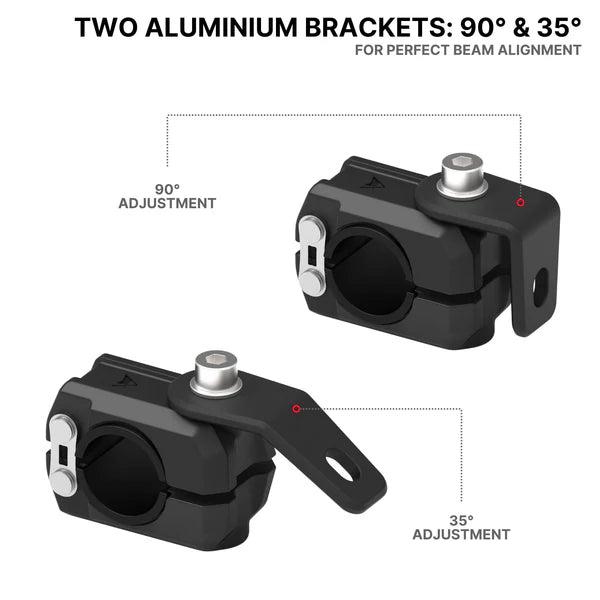 Universal Fit- Fog Light Mounts Set | Auto Engina