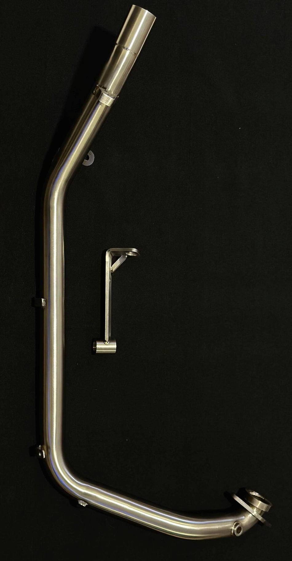 AEW EDGE PERFORMANCE HEADER PIPE WITH CENTRE STAND BRACKET EXHAUST FOR HIMALAYAN 450