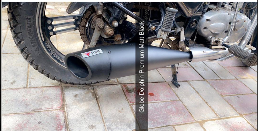 Best Exhaust For Classic 350 Dolphin Premium Black