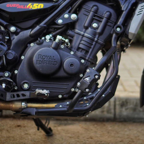 Crash/Leg Guard for Royal Enfield Guerrilla 450 Black | Auto   Engina
