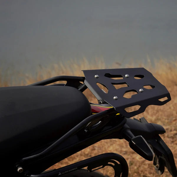 Top Rack Frame + Rack Plate Black for R.E Guerrilla 450 | Auto Engina