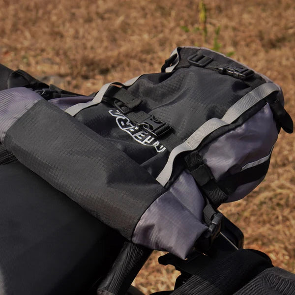 Top Rack Frame + Rack Plate Black for R.E Guerrilla 450 | Auto Engina